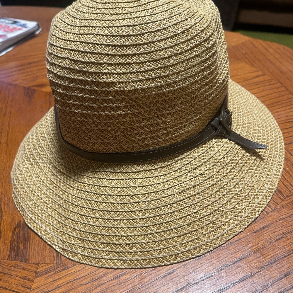 San Diego Hat Company Womens Summer Fedora Hat with Brown band One Size